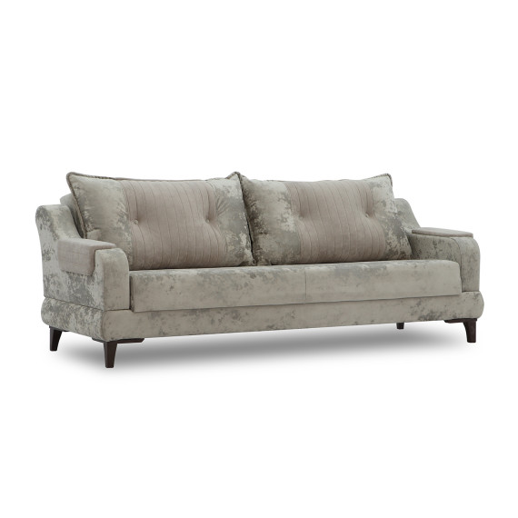გარნიტური HOBEL OLIVIA 3+1+1 F/R CAPPUCCINO MONACO 4/ELEGANCE6 (4)