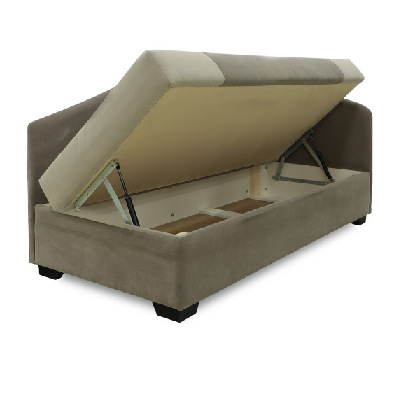 დივანი HOBEL BIG-BEN CAPPUCCINO VIVALDI 5/ LIGHT CAPPUCCINO VIVALDI 4 R(1)