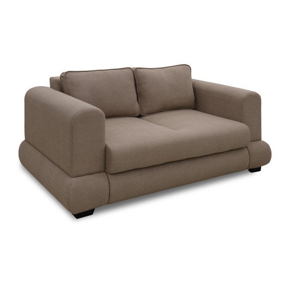 დივანი HOBEL SIDNEY PLUS 2 STR F/Z LIGHT BROWN BUKLE 5 (1)