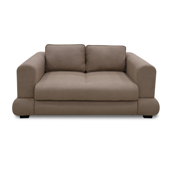 დივანი HOBEL SIDNEY PLUS 2 STR F/Z LIGHT BROWN BUKLE 5 (1)