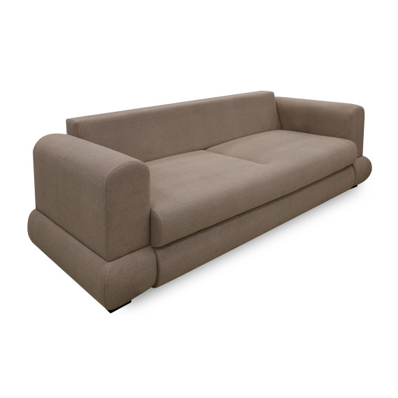 დივანი HOBEL SIDNEY PLUS 3 STR F/Z LIGHT BROWN BUKLE 5 (2)