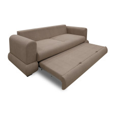 დივანი HOBEL SIDNEY PLUS 3 STR F/Z LIGHT BROWN BUKLE 5 (2)