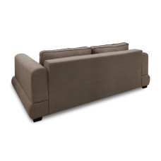 დივანი HOBEL SIDNEY PLUS 3 STR F/Z LIGHT BROWN BUKLE 5 (2)