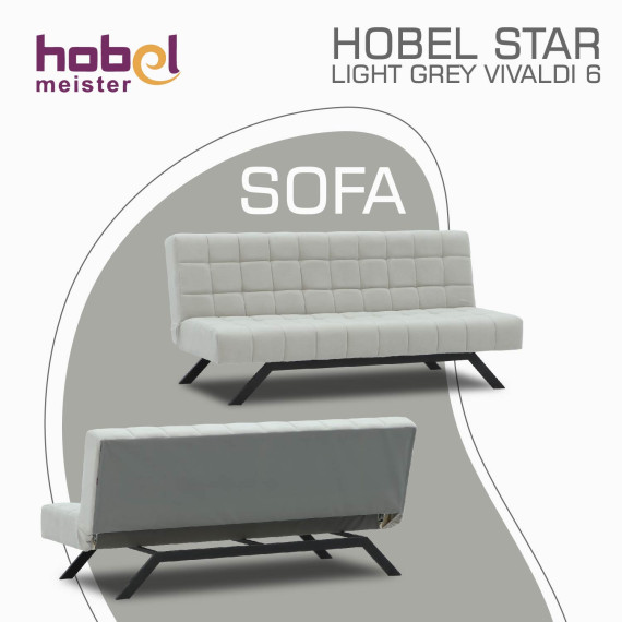 დივანი HOBEL STAR F/R LIGHT GREY VIVALDI 6 (2)