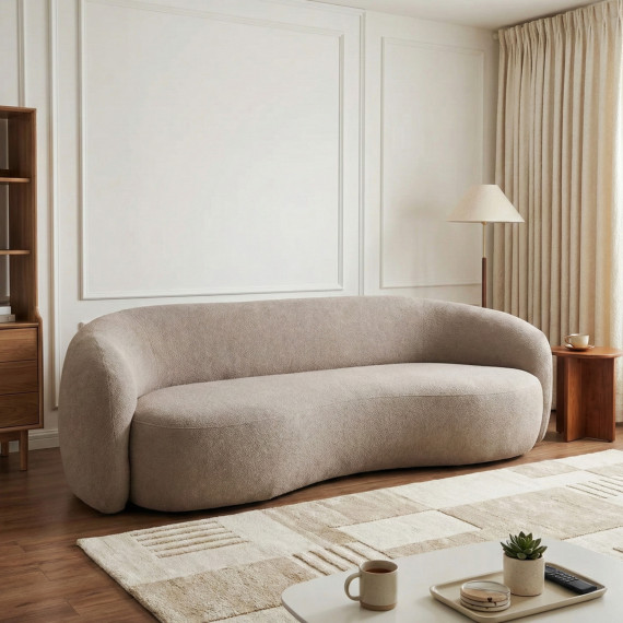 დივანი HOBEL TIVOLI 18 CREAM BONCUK 4/ BROWN BELLA 6 (1)