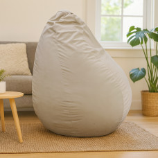 stool & pouf HOBEL BRUNO L LIGHT BEIGE CALIFORNIA 1 (1)