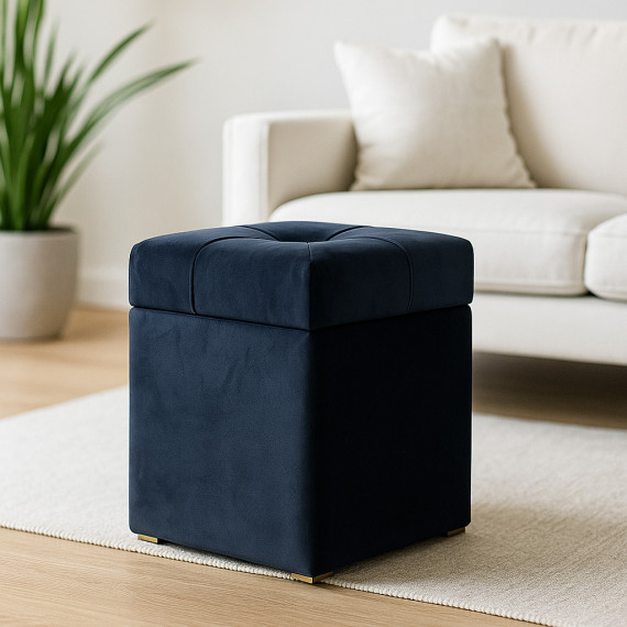 ტაბურეტი და პუფი HOBEL JAZ BLUE LETTO 21 (1)