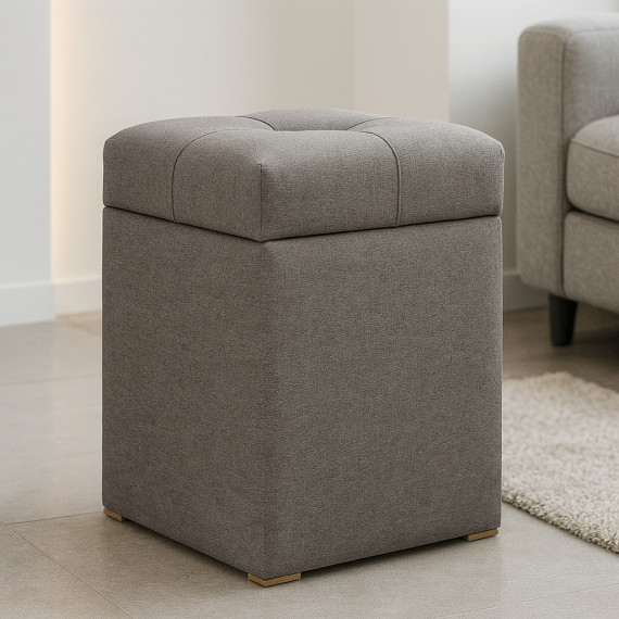 ტაბურეტი და პუფი HOBEL JAZ CAPPUCCINO  SCANDI 19 (1)