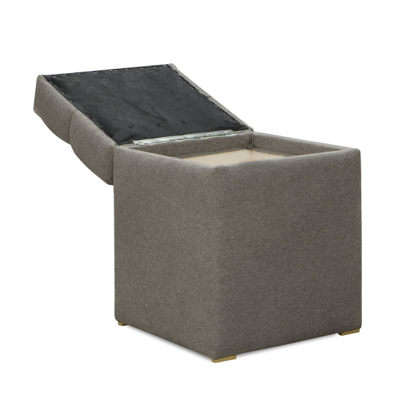ტაბურეტი და პუფი HOBEL JAZ CAPPUCCINO  SCANDI 19 (1)