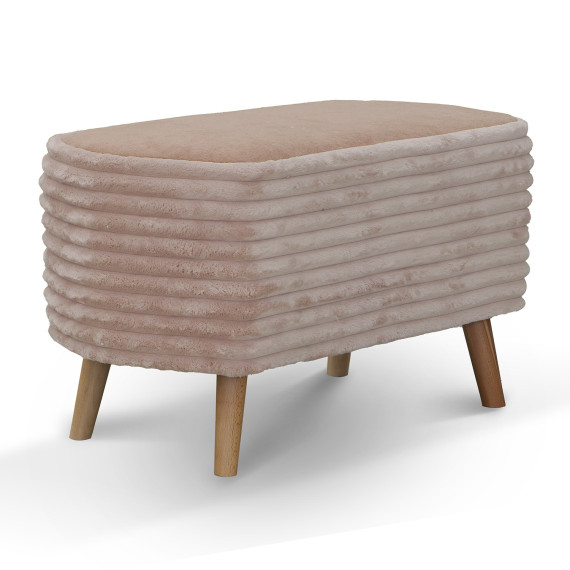 ტაბურეტი და პუფი HOBEL SONYA BIG MEGA OLDROSE/PINK MELO 12 (1)