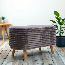 табурет и пуф HOBEL SONYA BIG MEGA TAUPE/GREY BUK 7 (1)