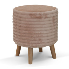 табурет и пуф HOBEL SONYA ROUND MEGA OLDROSE/PINK MELO 12 (1)