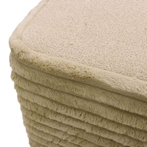 табурет и пуф HOBEL SONYA SQUARE MEGA BEACH/CREAM BUK 4 (1)