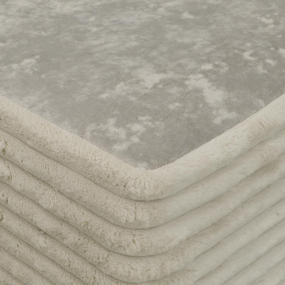 ტაბურეტი და პუფი HOBEL SONYA SQUARE MEGA IVORY/CREAM MONACO 2 (1)