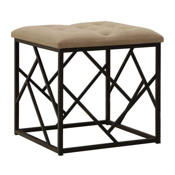табурет и пуф HOBEL TWIST METAL/38X38X35 -10K/ COMBY(1)