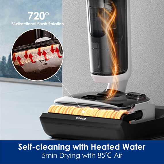 vacuum cleaner wireless TINECO FLOOR ONE S6 STRETCH PRO WHITE