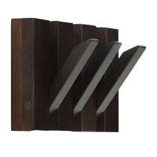 coat rack HOBEL HANGER PIANO 3 BROWN PIGMENT (1)