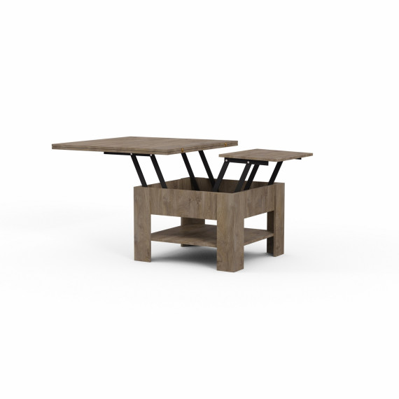 ტრანსფორმერი მაგიდა HOBEL 90X90X180 K105 (1)