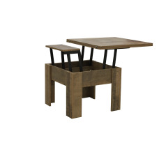 ტრანსფორმერი მაგიდა HOBEL E-70X70X140 K354 (1)