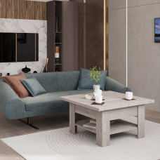 стол-трансформер HOBEL 90X90X180 K355 (1)