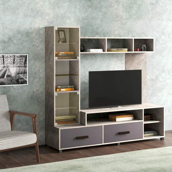 тв стенка HOBEL X119 K540/ORMA 075 (4)
