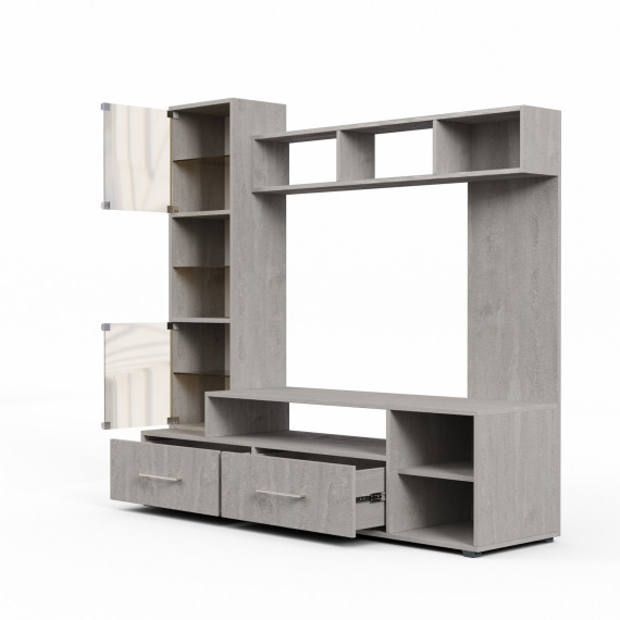 ტვ კედელი HOBEL X119 UZ-819 INOX K350 (4)