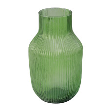 vases KOOPMAN GLASS 120XH230MM STRIPES (233620)