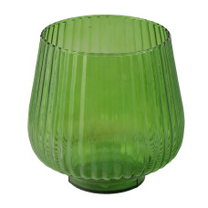 vases KOOPMAN GLASS 165XH185MM STRIPES (233613)