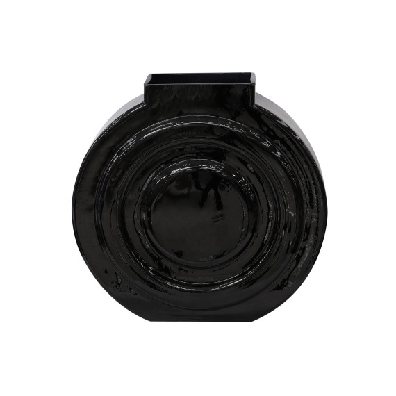 vases KOOPMAN ROUND 20CM 2ASS BLACK