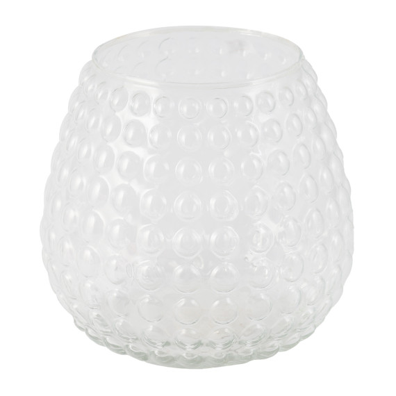 vases KOOPMAN VASE CLEAR GLASS 190XH200MM (025812)