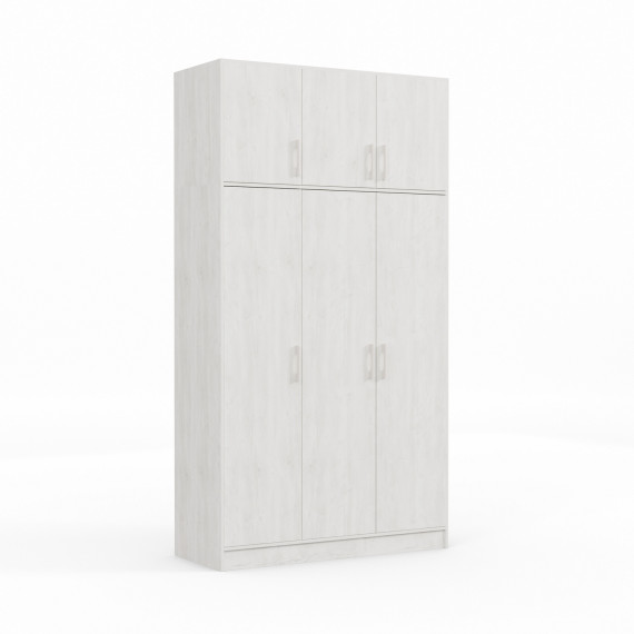 ტანსაცმლის კარადა HOBEL E-135X250 CL/01 (WH) ORMA 144 (7)