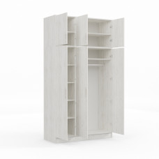 ტანსაცმლის კარადა HOBEL E-135X250 CL/01 (WH) ORMA 144 (7)