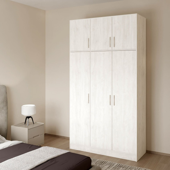 ტანსაცმლის კარადა HOBEL E-135X250 CL/01 (WH) ORMA 144 (7)