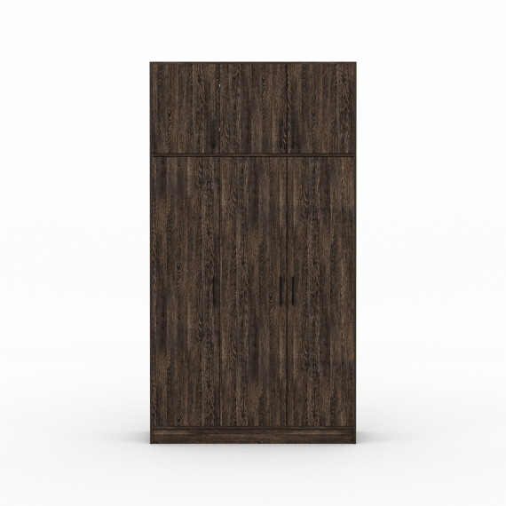 ტანსაცმლის კარადა HOBEL E-135X250 UZ-819 BLACK 7648 (7)