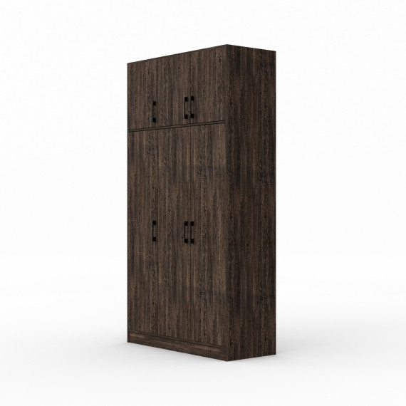 ტანსაცმლის კარადა HOBEL E-135X250 UZ-819 BLACK 7648 (7)