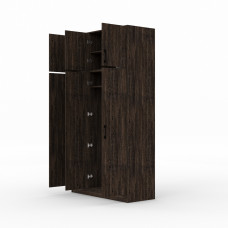 wardrobe HOBEL E-135X250 UZ-819 BLACK 7648 (7)