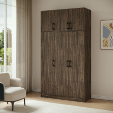 wardrobe HOBEL E-135X250 UZ-819 BLACK 7648 (7)