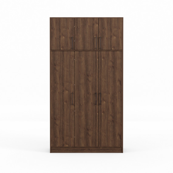 ტანსაცმლის კარადა HOBEL E-135X250 UZ-819 BLACK K090 (7)