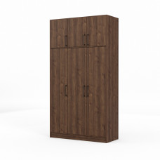 ტანსაცმლის კარადა HOBEL E-135X250 UZ-819 BLACK K090 (7)