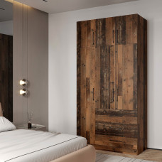 ტანსაცმლის კარადა HOBEL EX-B36 UZ-819 BLACK BS580 (7)