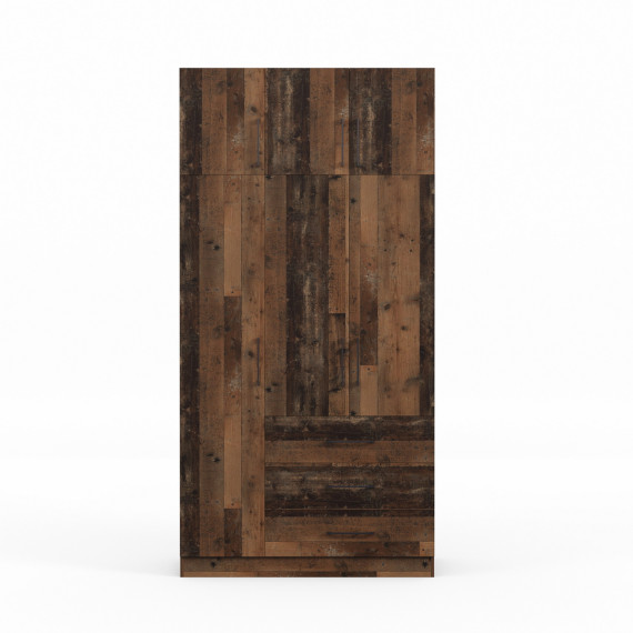 ტანსაცმლის კარადა HOBEL EX-B36 UZ-819 BLACK BS580 (7)