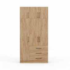 ტანსაცმლის კარადა HOBEL EX-B36 UZ-819 BLACK K003 (7)