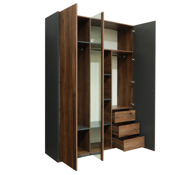 платяной шкаф HOBEL EX-C100 B ORMA 215/ORMA 075/0164 (6)