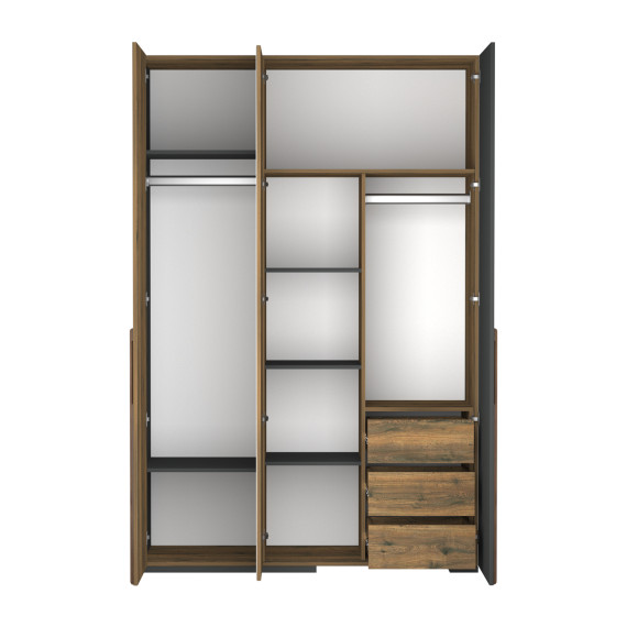 платяной шкаф HOBEL EX-C100 B ORMA 215/ORMA 075/0164 (6)