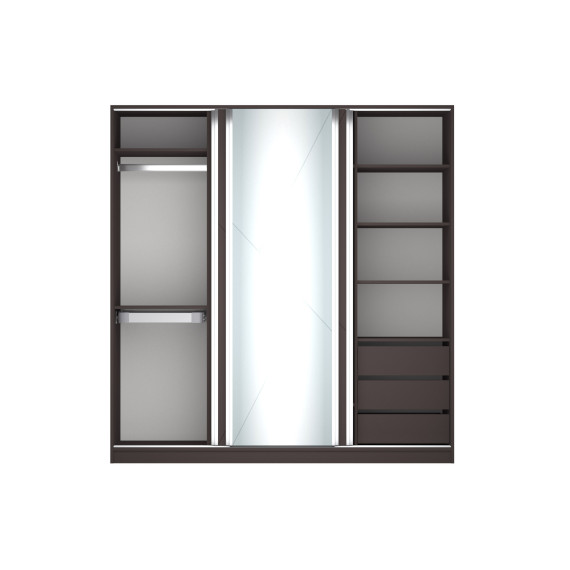 платяной шкаф HOBEL EX-D91 7184 (7)