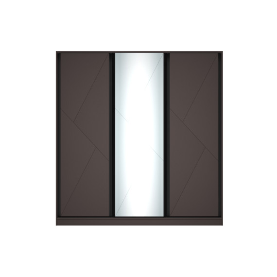 платяной шкаф HOBEL EX-D91 7184 (BK) (7)