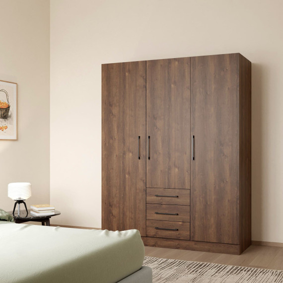 ტანსაცმლის კარადა HOBEL X127 UZ-819 BLACK K090 (6)