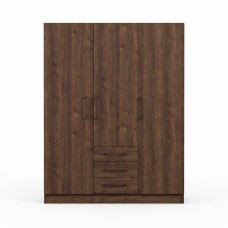 ტანსაცმლის კარადა HOBEL X127 UZ-819 BLACK K090 (6)