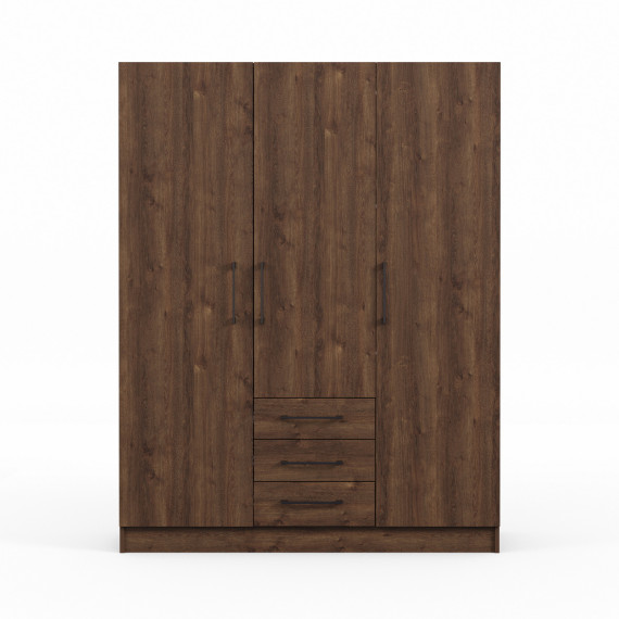 ტანსაცმლის კარადა HOBEL X127 UZ-819 BLACK K090 (6)