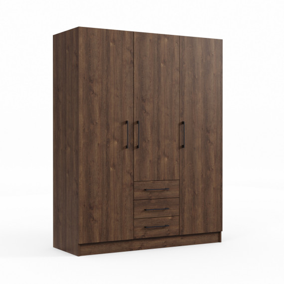 ტანსაცმლის კარადა HOBEL X127 UZ-819 BLACK K090 (6)